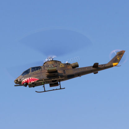 YUXIANG F112S AH-1 Cobra Green Weathered GPS Stabilized Helicopter - RTF