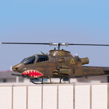 YUXIANG F112S AH-1 Cobra Green Weathered GPS Stabilized Helicopter - RTF