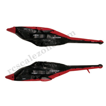 RC ERA A61 Mini Airwolf Fuselage Set