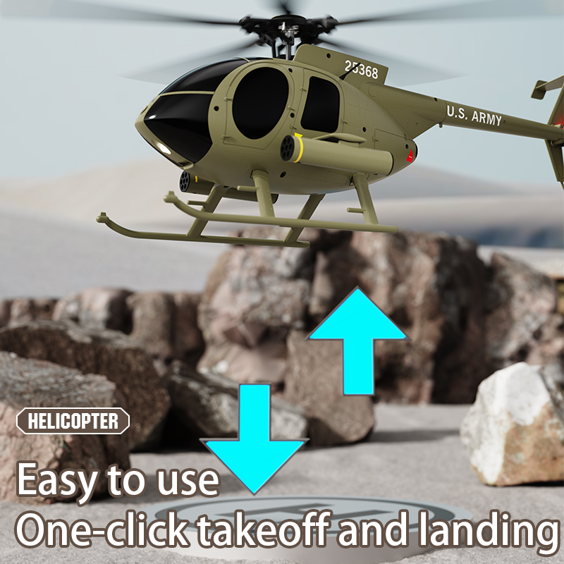 RC ERA C189 MD500 Bird 1:28 Gyro Stabilization RC Helicopter -RTF
