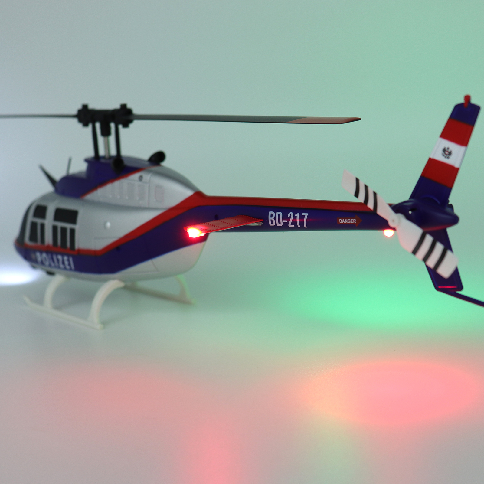 RC ERA C138 Pro Bell 206 Optical Flow Positioning Flybarless RC Helicopter - RTF