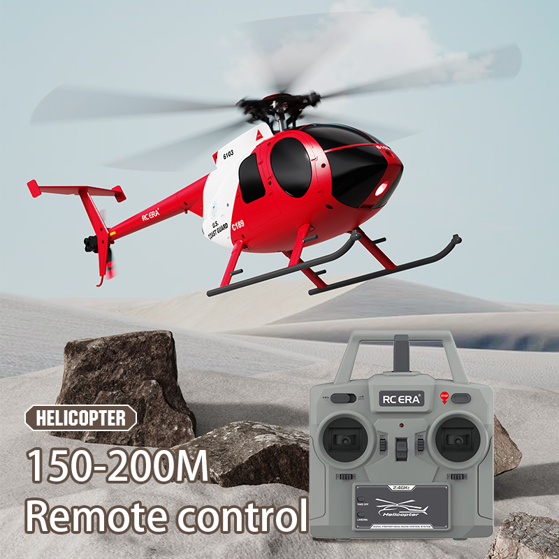 RC ERA C189 MD500 Bird 1:28 Gyro Stabilization RC Helicopter -RTF