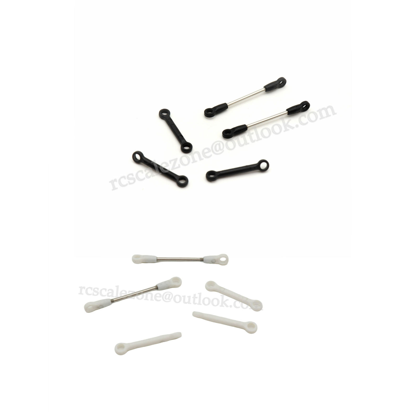 RC ERA C032 UH-1 Huey Helicopter Control Rod Set