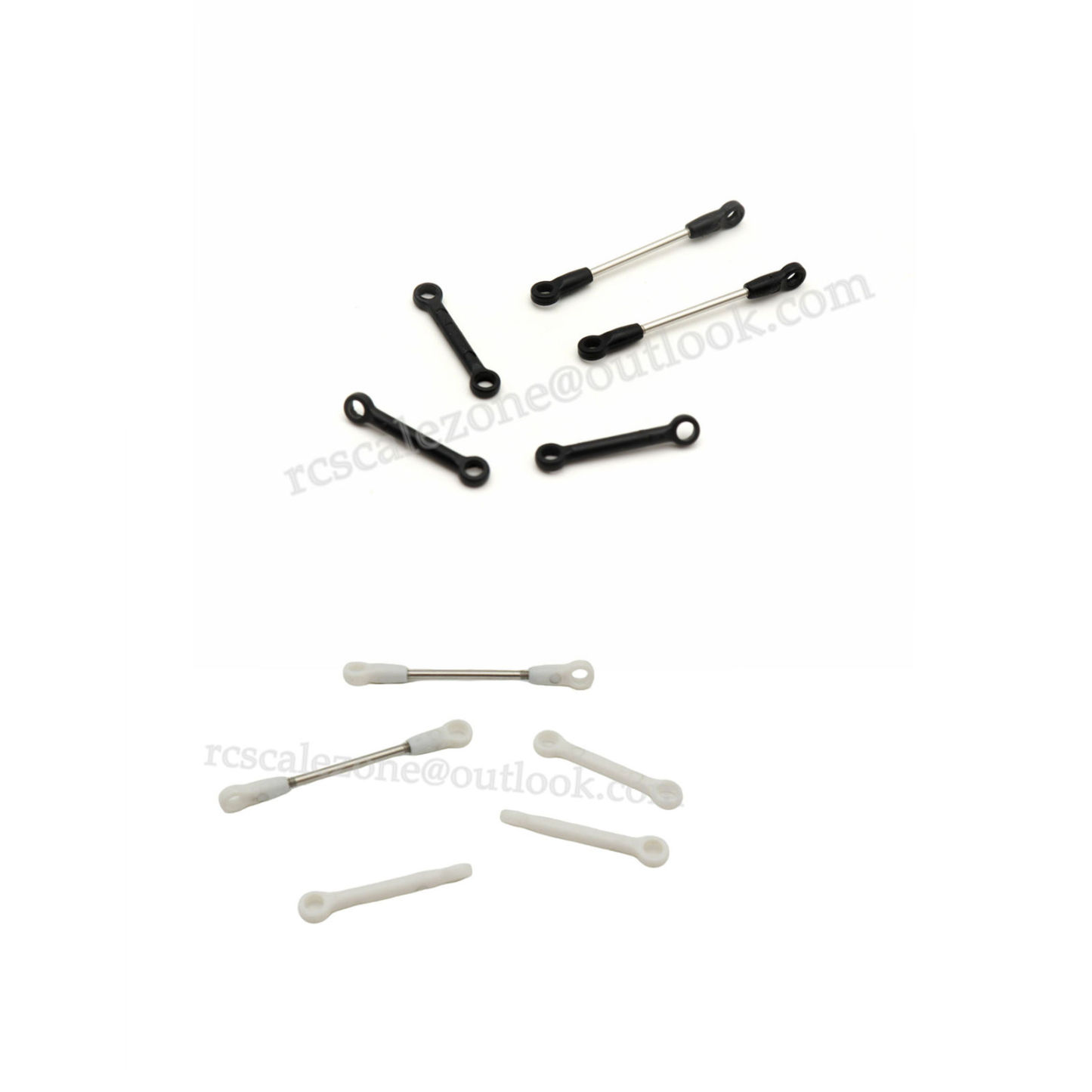 RC ERA C032 UH-1 Huey Helicopter Control Rod Set