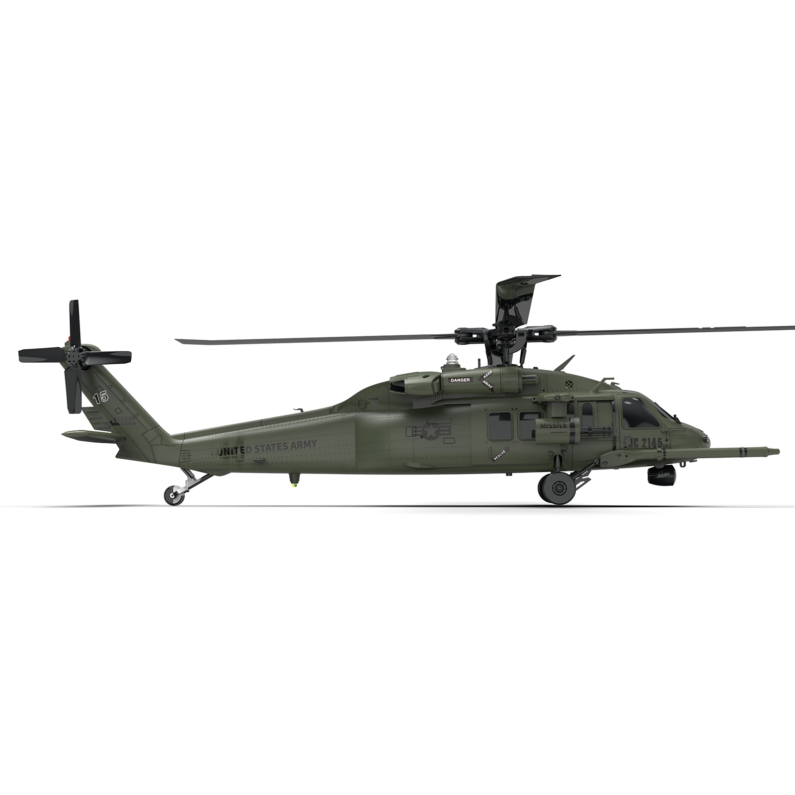 YuXiang F09V UH-60 Black Hawk 3D RC helicopter -RTF