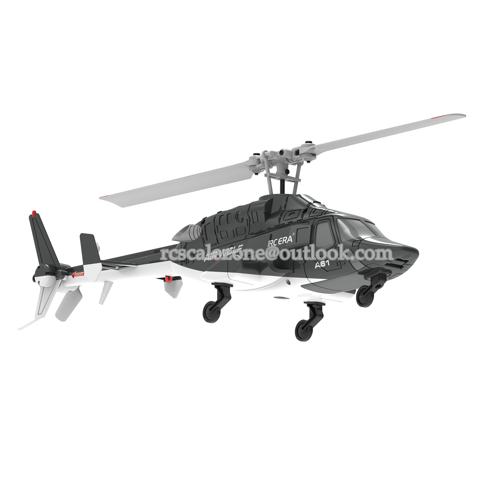 RC ERA Mini Airwolf A61 Gyro Stabilized Helicopter