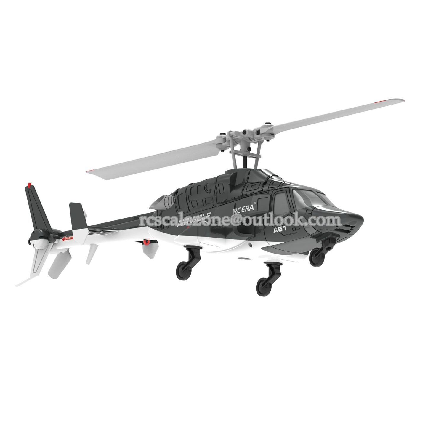 RC ERA Mini Airwolf A61 Gyro Stabilized Helicopter