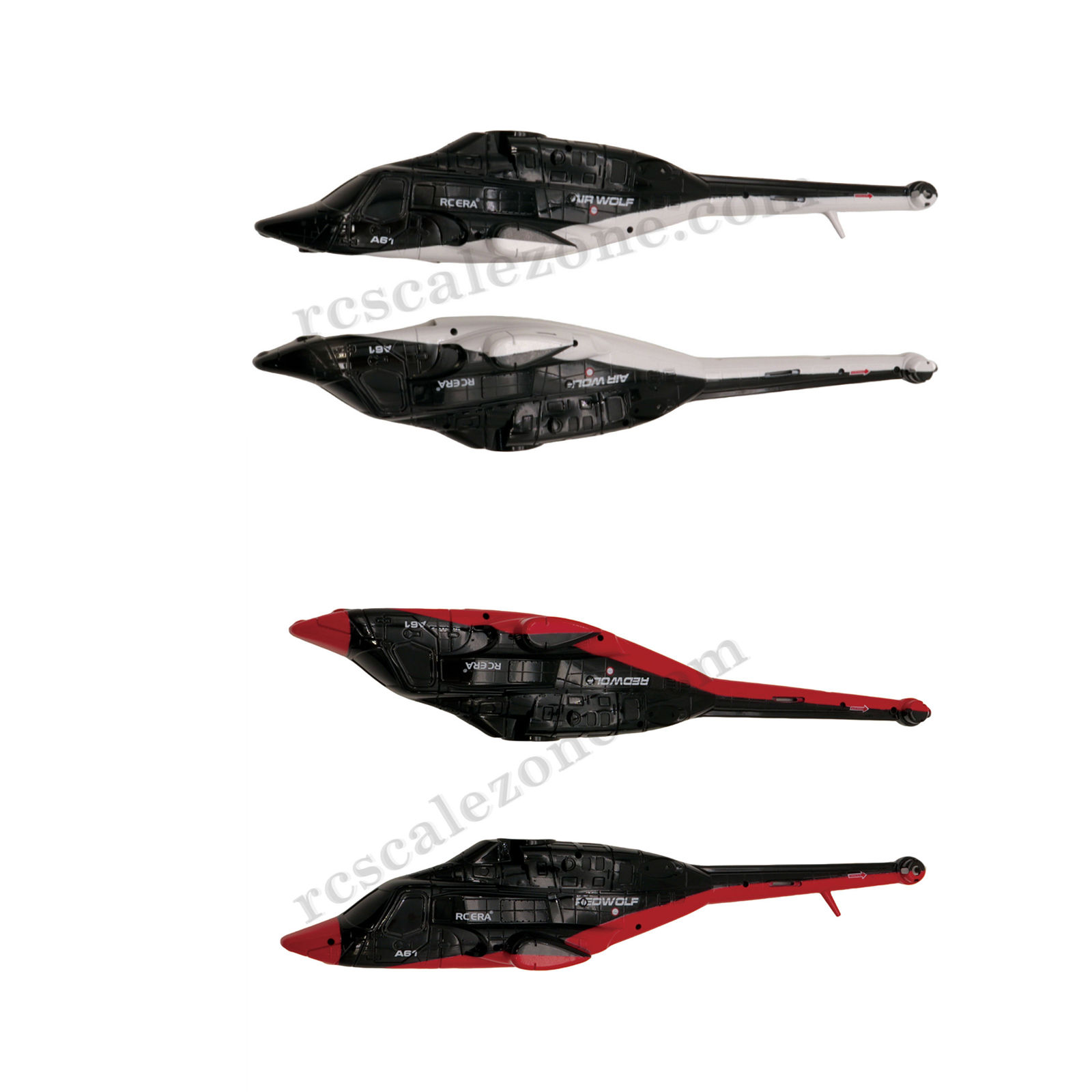 RC ERA A61 Mini Airwolf Fuselage Set