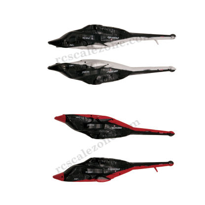 RC ERA A61 Mini Airwolf Fuselage Set