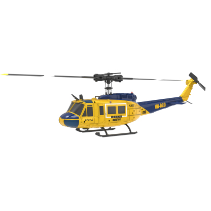 RC ERA C032 Weathered Marine UH1 Huey Gyro Stabilized Helicopter