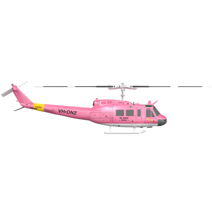 RC ERA C032 Weathered Marine UH1 Huey Gyro Stabilized Helicopter