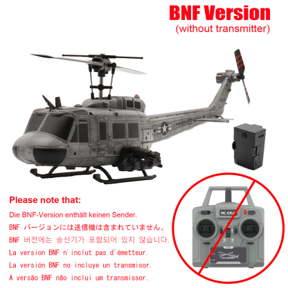 RC ERA C032 Weathered Marine UH1 Huey Gyro Stabilized Helicopter