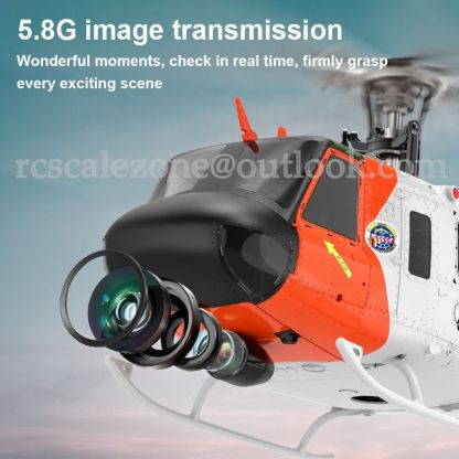 YUXIANG F07S UH-1D Huey GPS Stabilized Helicopter