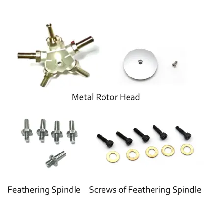 RC ERA C189 MD500 Metal Rotor Head, Feathering Spindle, Screws of Feathering Spindle
