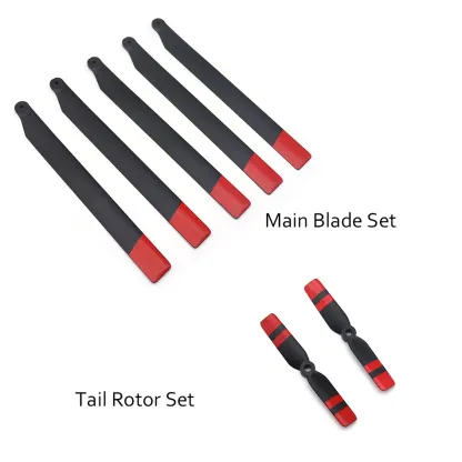 RC ERA C189 MD500 Main Blade Set, Tail Rotor Set