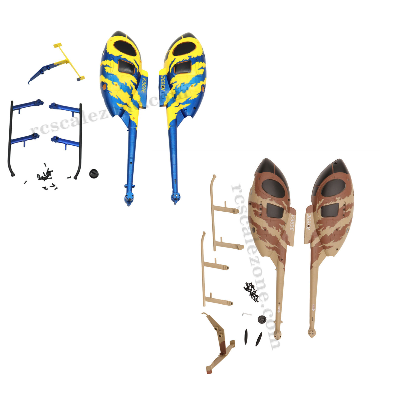 RC ERA C184 MD500 Helicopter Fuselage Set