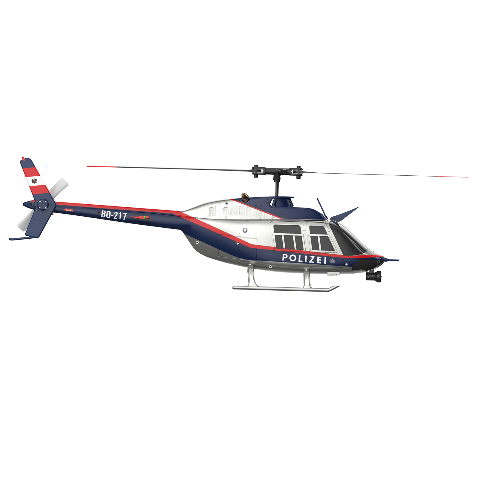RC ERA C138 Pro Bell 206 Optical Flow Positioning Helicopter - RTF (Police Livery)