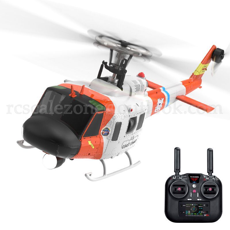 YUXIANG F07S UH-1D Huey GPS Stabilized Helicopter