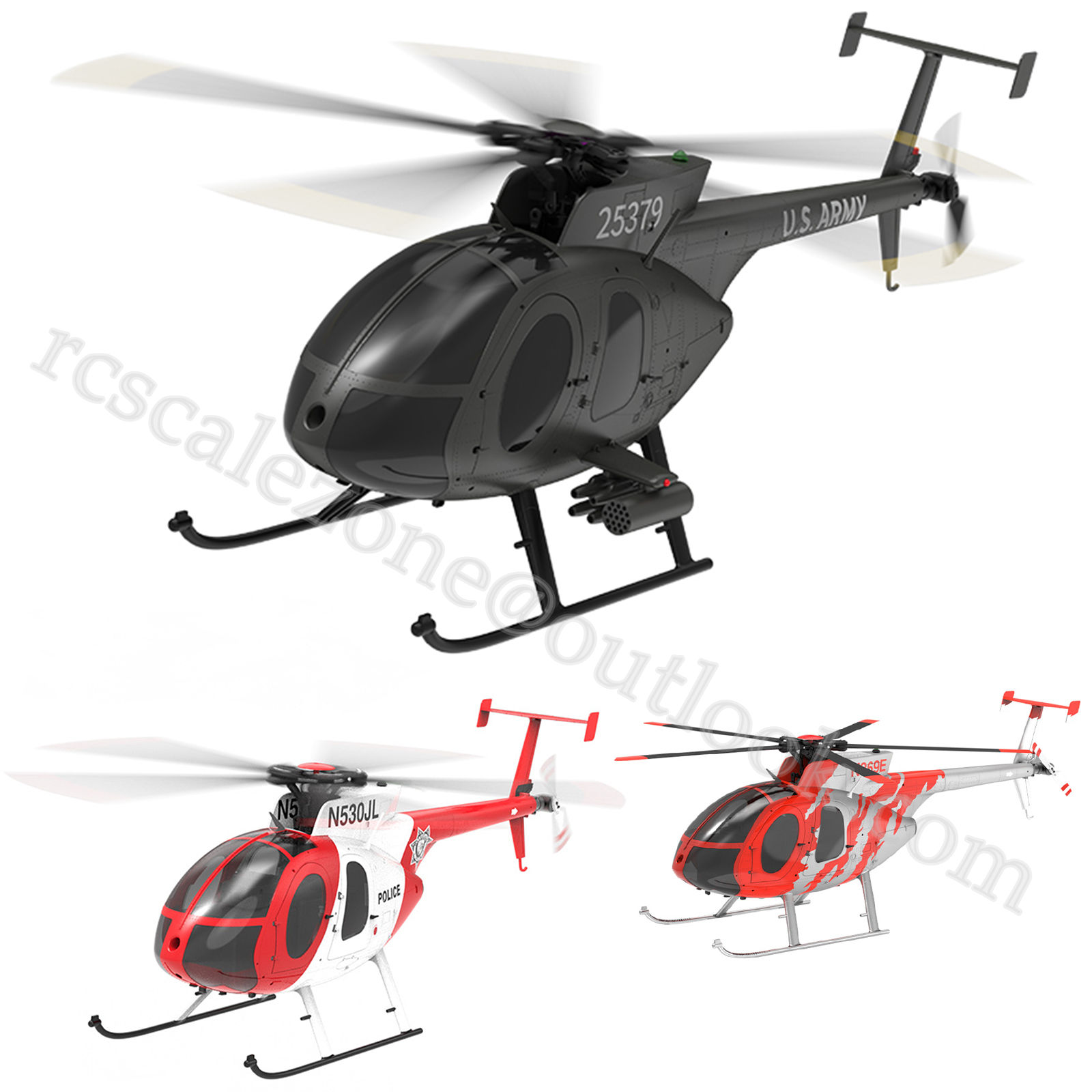 YUXIANG F119S GPS MD500 Stabilized Helicopter
