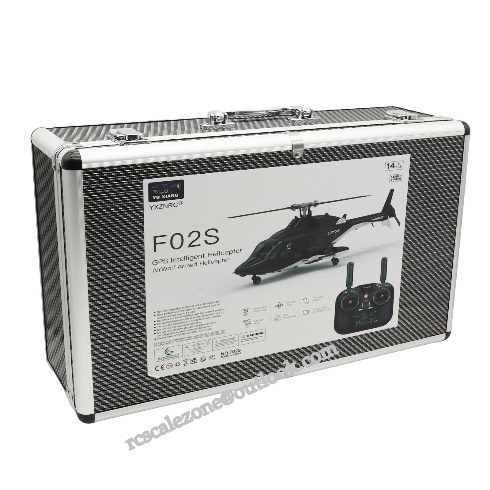 YUXIANG Airwolf F02S GPS Stabilized Helicopter - RTF