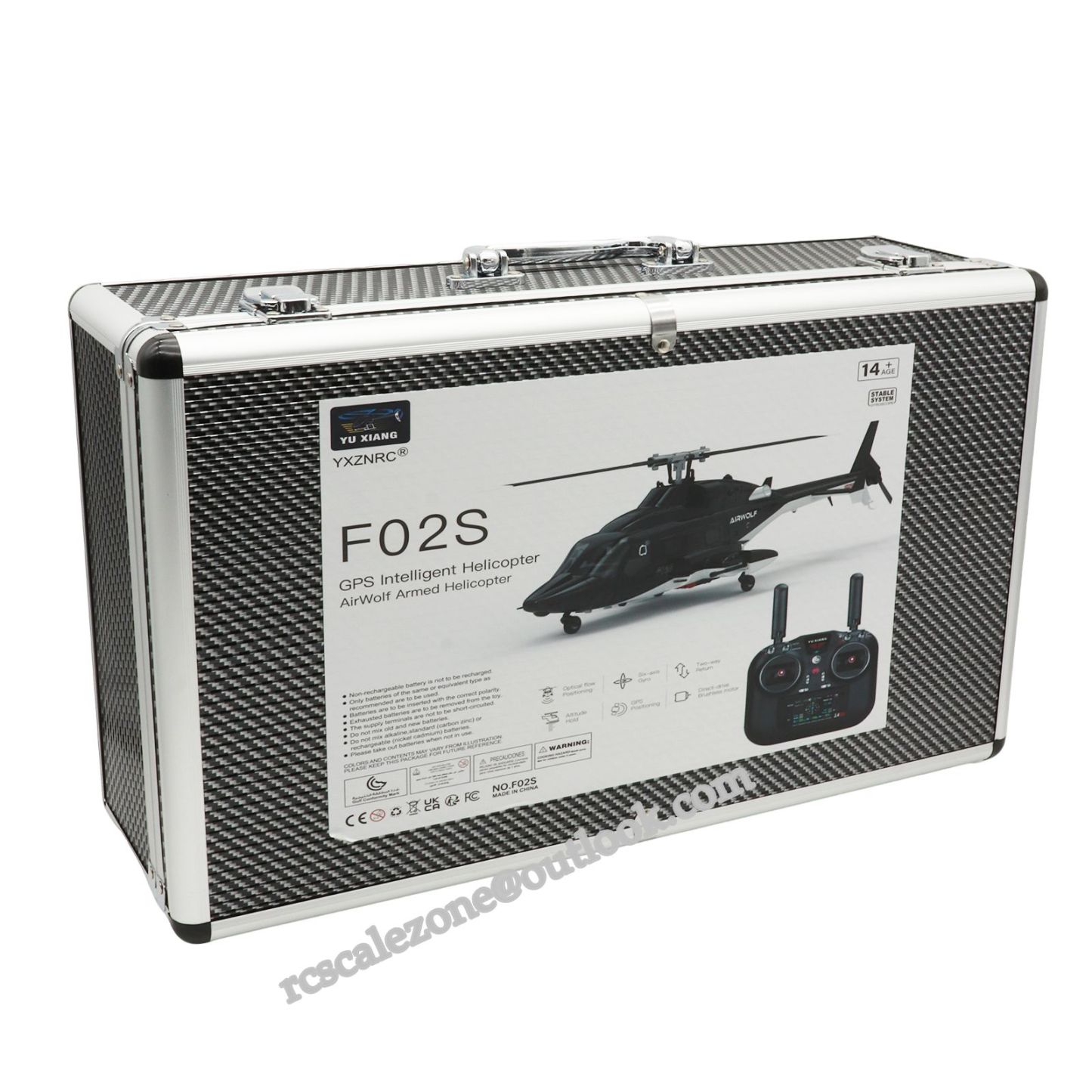 YUXIANG Airwolf F02S GPS Stabilized Helicopter - RTF