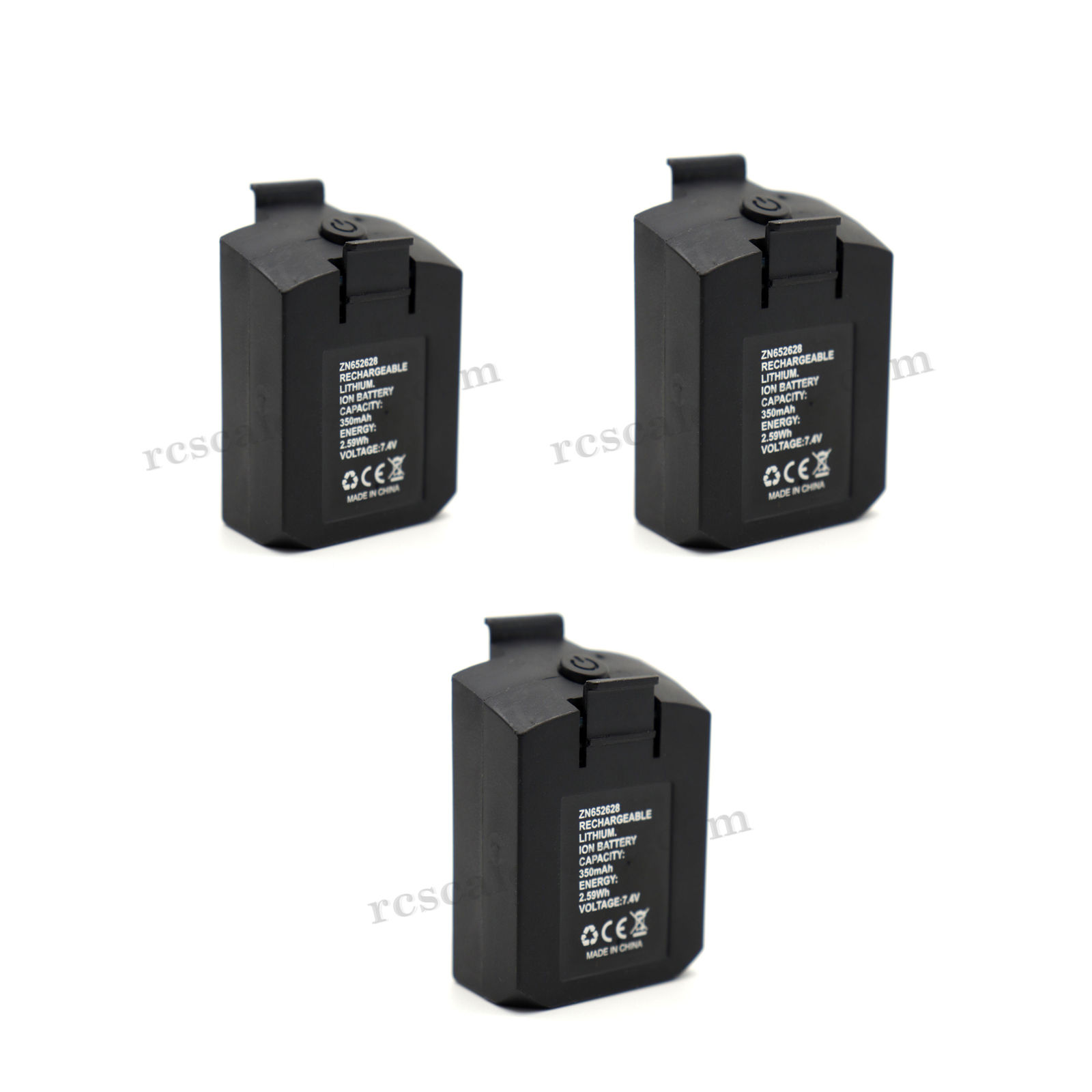 RC ERA C184 MD500 Helicopter 7.4V 350 mAh LiPo Battery