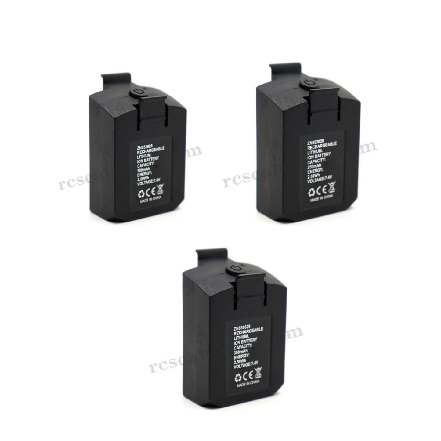 RC ERA C184 MD500 Helicopter 7.4V 350 mAh LiPo Battery