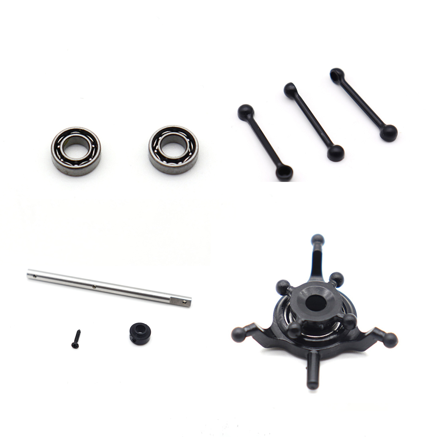 RC ERA C186 B105 Bearing Set, Control Rod Set, Main Shaft Set, Swashplate