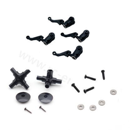 RC ERA C186 B105 Blade Grip Set, Plastic Rotor Head Set, Screws of Feathering Spindle