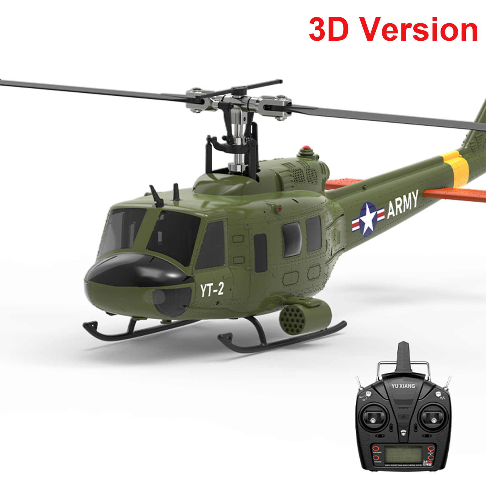 YuXiang F07-V UH-1 3D 6-channel Gyro Stabilized RC Helicopter