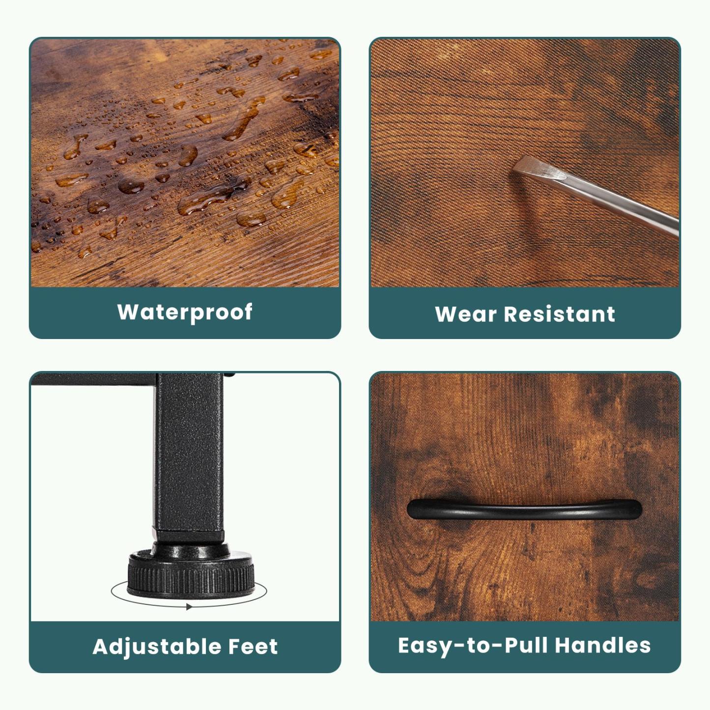 Dresser for Bedroom, Drawer Dresser Organizer Storage Drawers Fabric Storage Tower