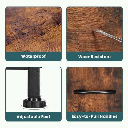 Dresser for Bedroom, Drawer Dresser Organizer Storage Drawers Fabric Storage Tower