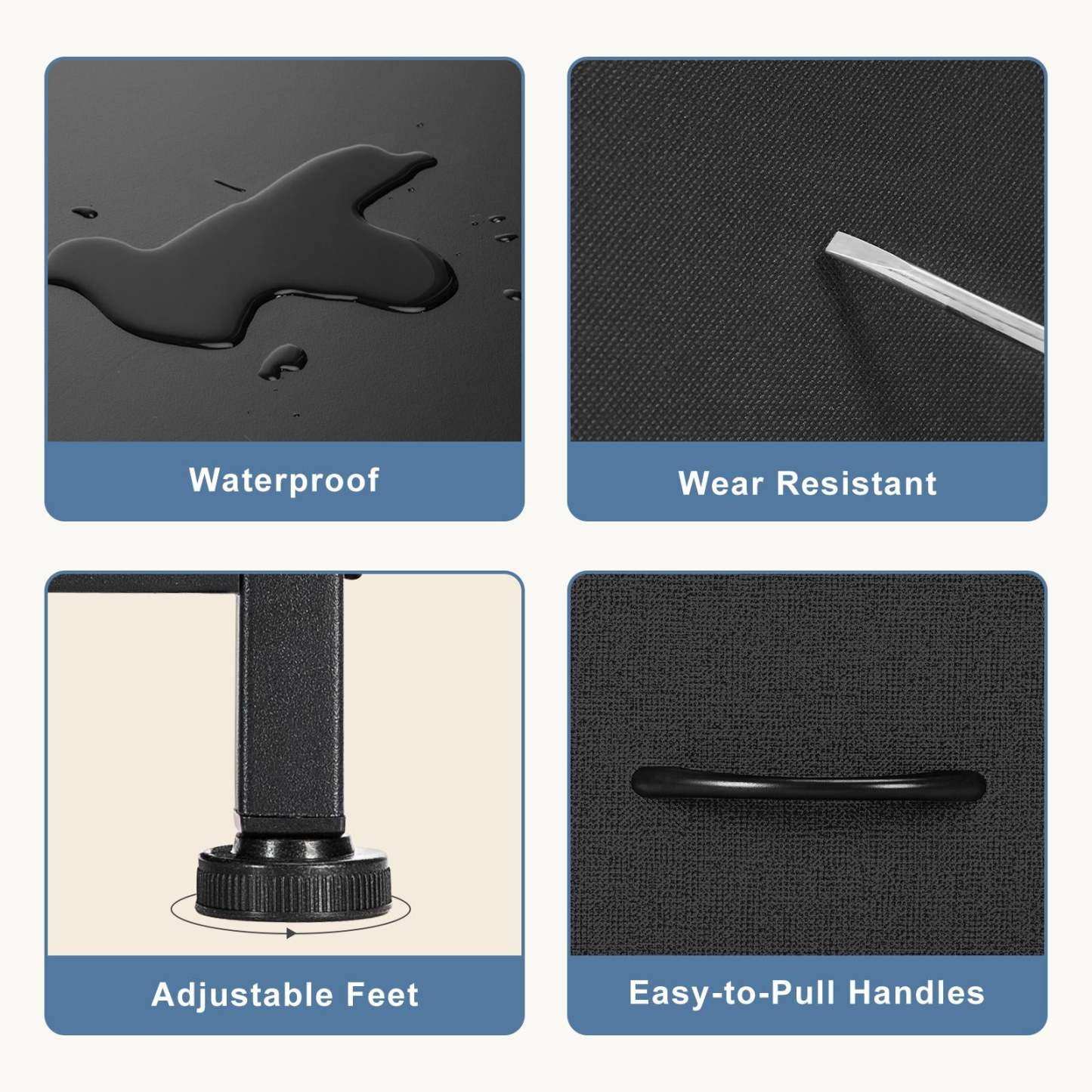 Dresser for Bedroom, Drawer Dresser Organizer Storage Drawers Fabric Storage Tower