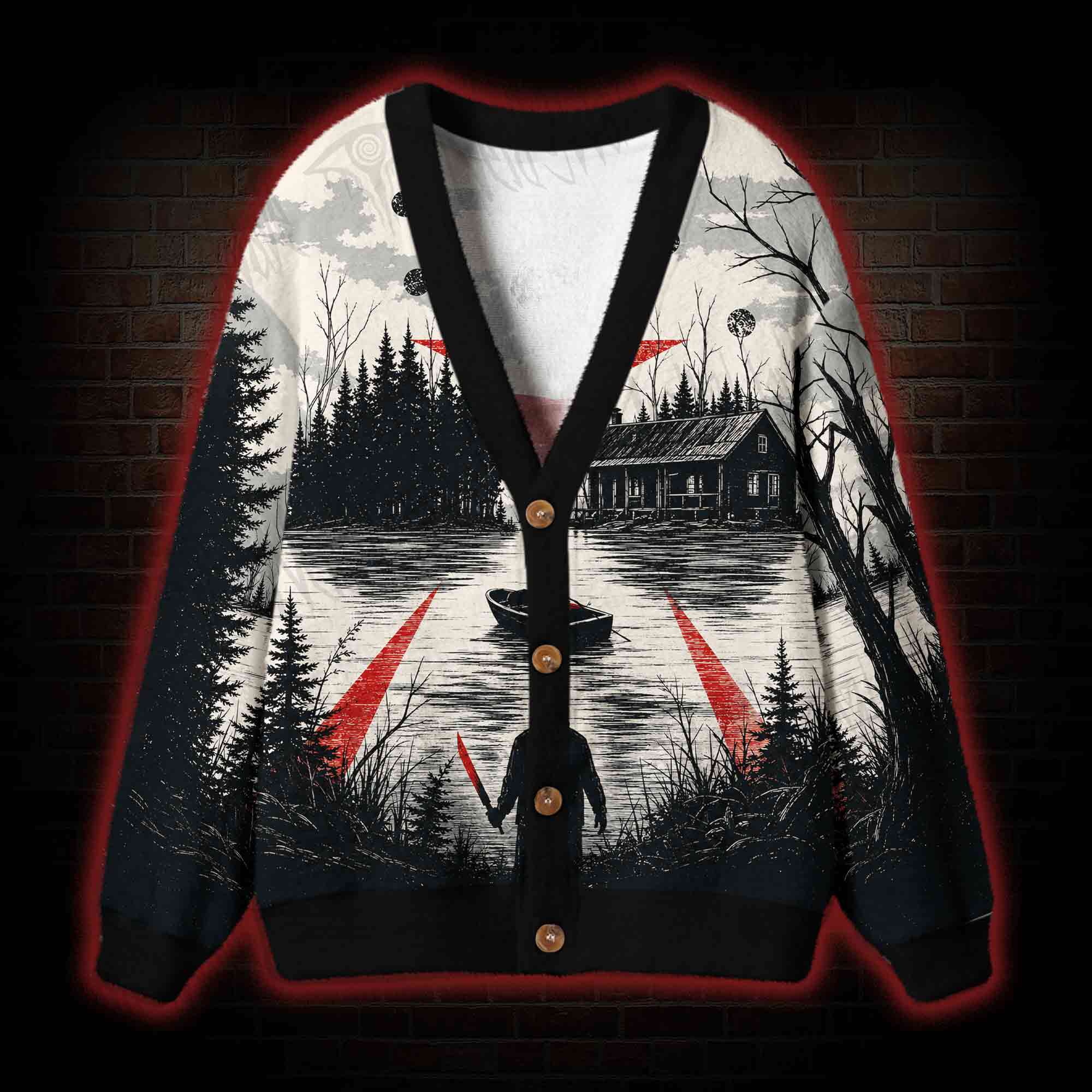 Welcome to Crystal Lake Cardigan Sweater