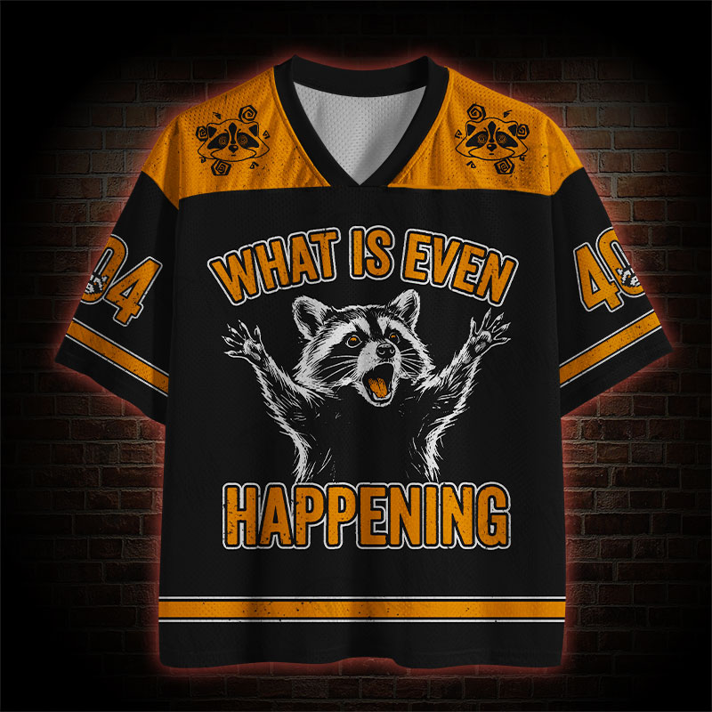 What is Even Happening Mesh Jersey