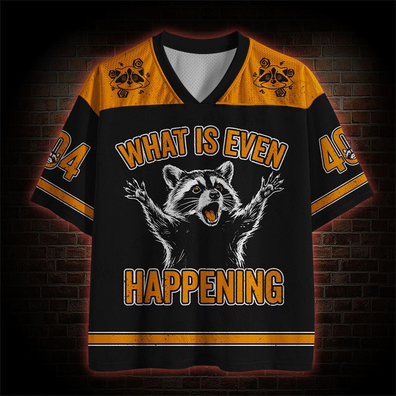 What is Even Happening Mesh Jersey
