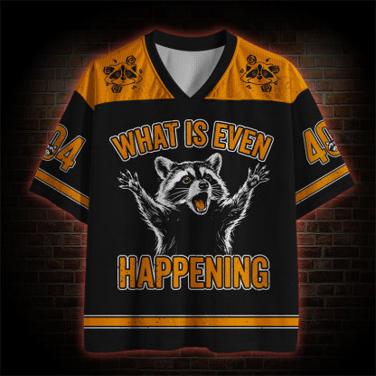What is Even Happening Mesh Jersey