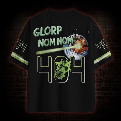 Glerp Glorp Alien Cat Mesh Jersey