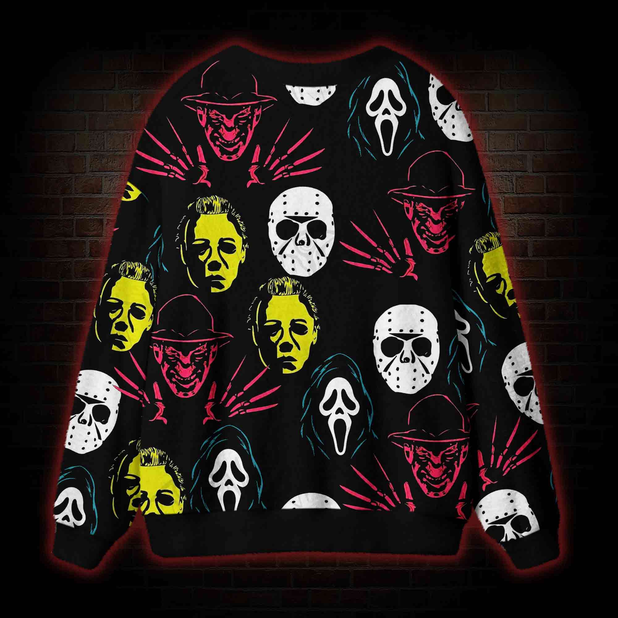 Midnight Slashers Cardigan Sweater