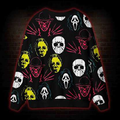 Midnight Slashers Cardigan Sweater