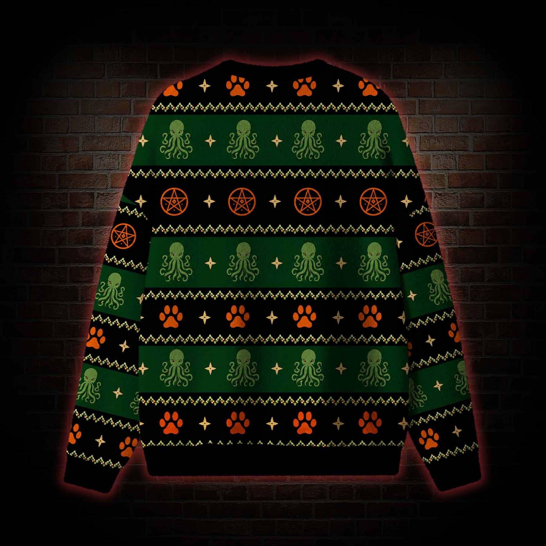The Call of Cathulhu Ugly Sweatshirts