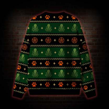 The Call of Cathulhu Ugly Sweatshirts