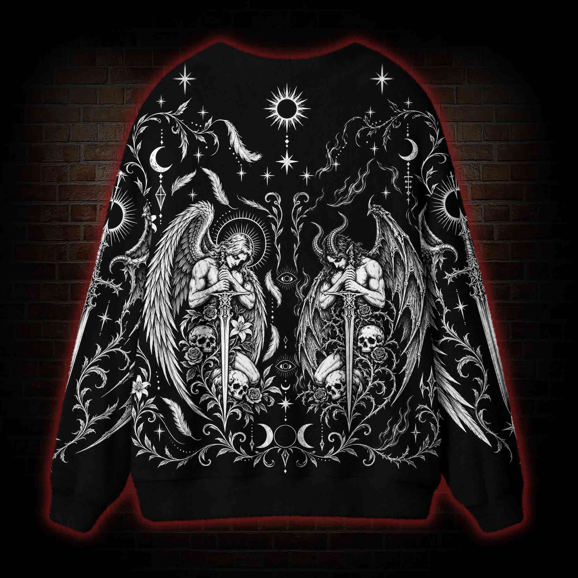 Vandal Saint Cardigan Sweater