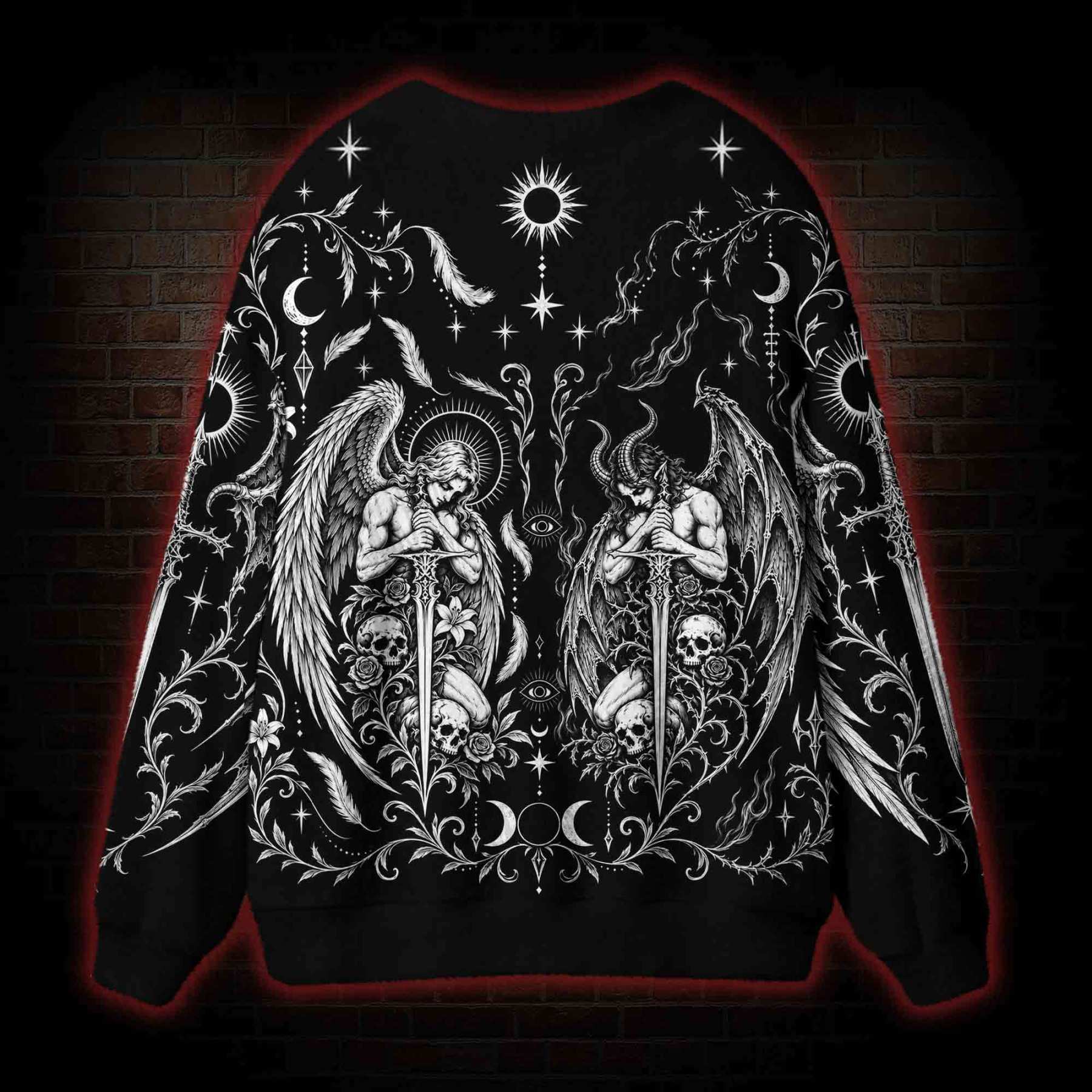 Vandal Saint Cardigan Sweater