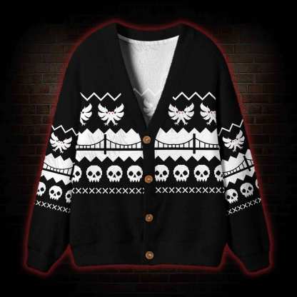 Mothman Cardigan Sweater