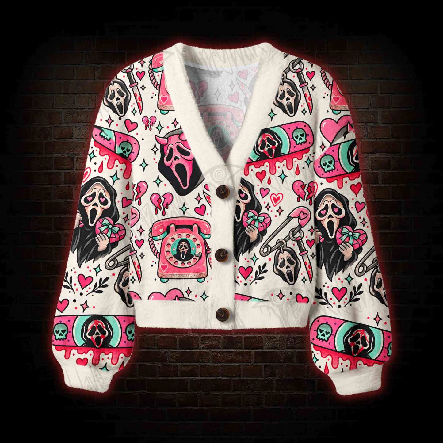 What's Your Favorite Scary Movie Women's Cardigan Sweater