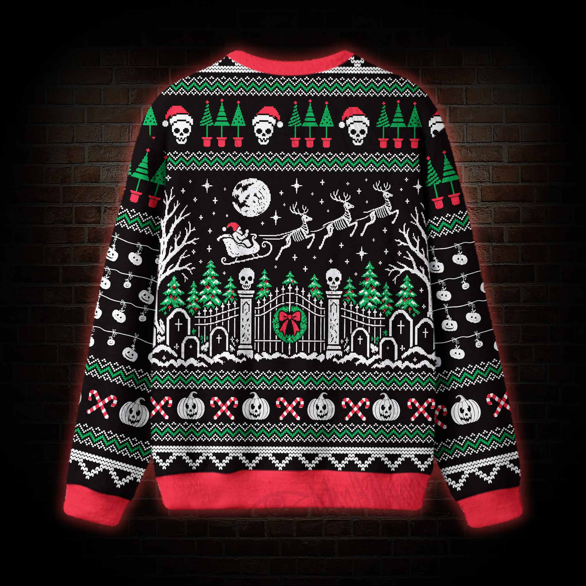 I Prefer Halloween Ugly Sweatshirts