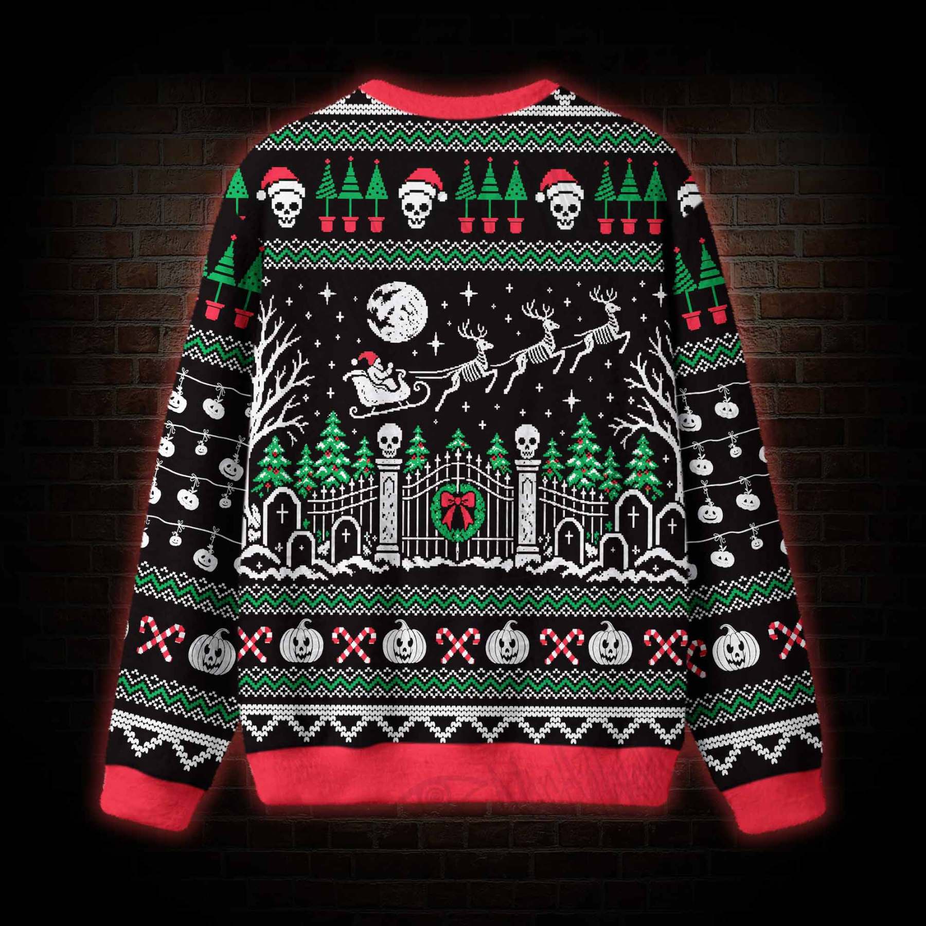 I Prefer Halloween Ugly Sweatshirts