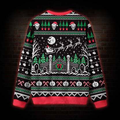 I Prefer Halloween Ugly Sweatshirts