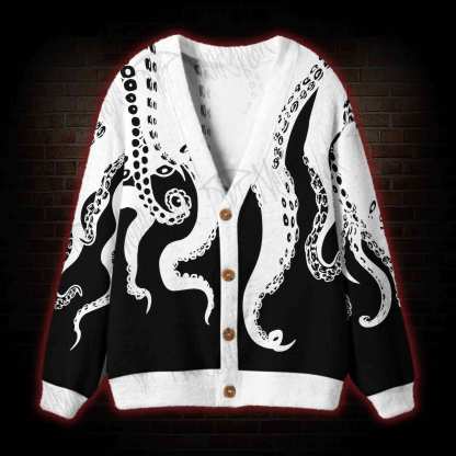 Abyssal Reach Cardigan Sweater